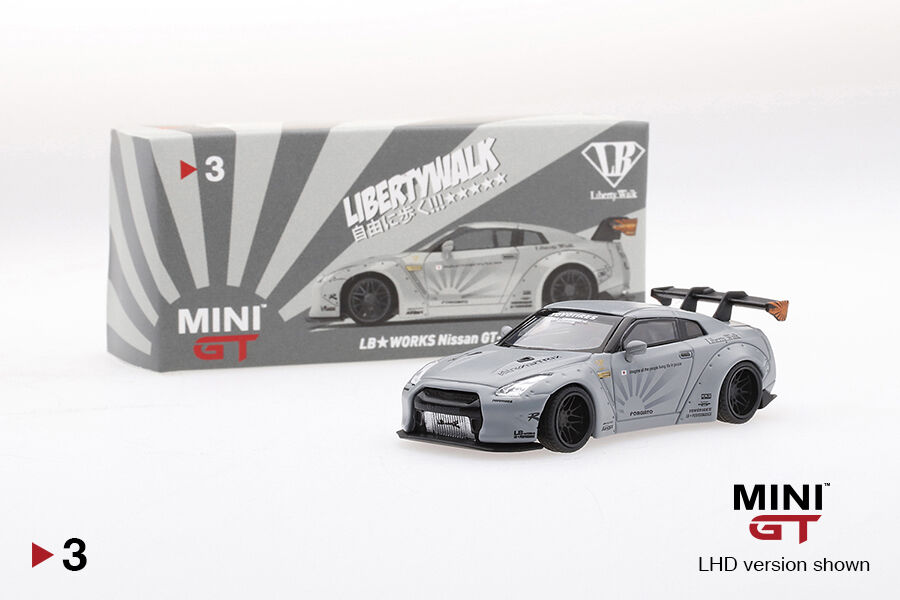 かわいい新作 1/64 Nissan GT Walk mini – GT Chrome Liberty walk 