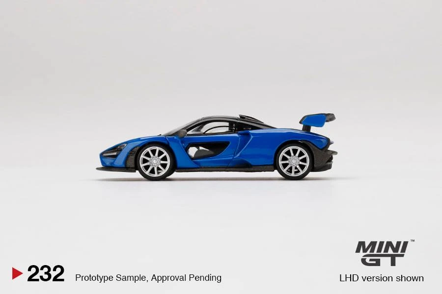 McLaren Senna Antares Blue | MINI GT Wiki | Fandom