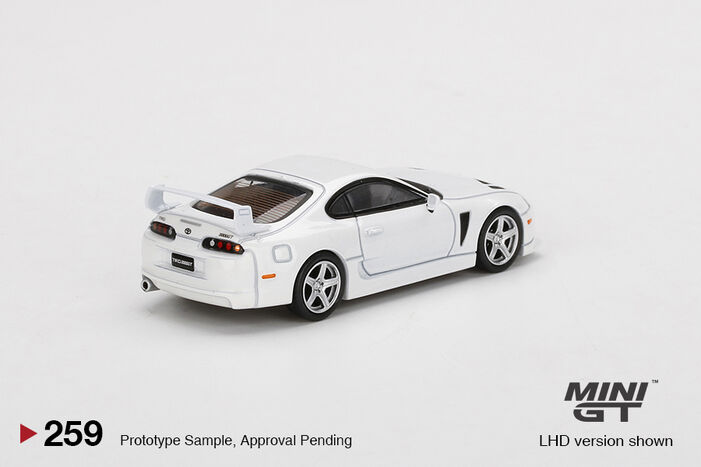 ハイストーリー TRD 3000GT (1996) 1/43 ミニカー スープラ 白 80