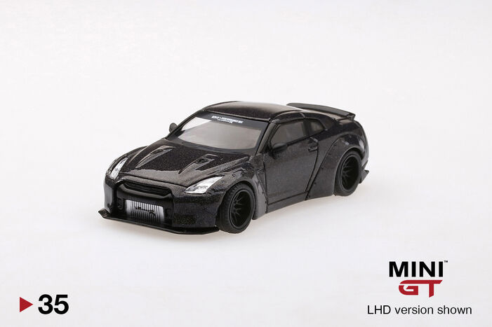 LB☆WORKS Nissan GT-R (R35) Magic Grey Type 1, Rear Wing ver 2