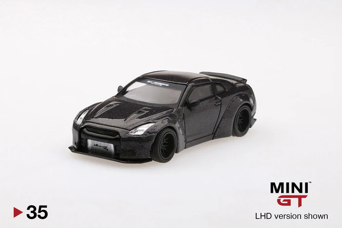LB★WORKS Nissan GT-R (R35) Magic Grey Type 1, Rear Wing ver 2 | MINI GT ...