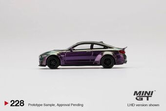 LB☆WORKS BMW M4 Purple-Green Metallic | MINI GT Wiki | Fandom