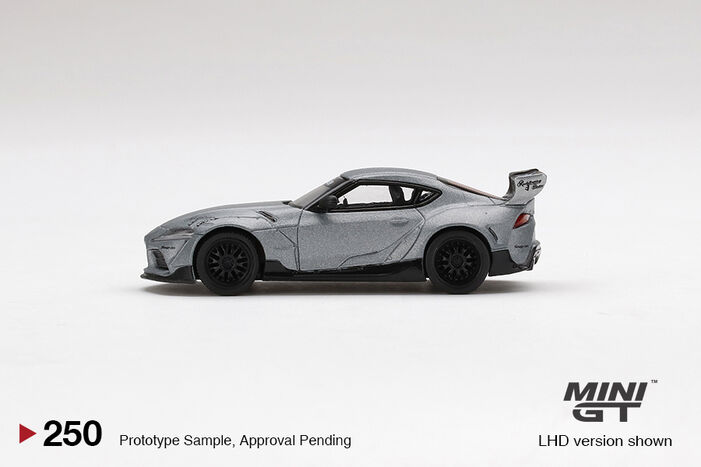 MINI GT 250 Pandem Toyota GR Supra V1.0 Matte Grey | eBay