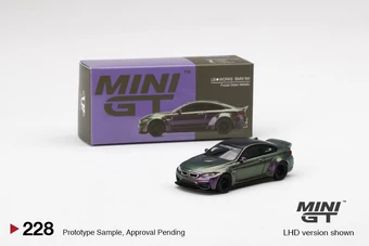 LB☆WORKS BMW M4 Purple-Green Metallic | MINI GT Wiki | Fandom