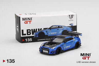MINI GT LB-WORKS Nissan GT-R (R35) ADVAN / Rare No. 74