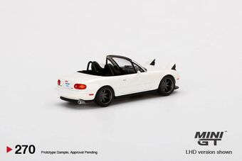 Mazda Miata MX-5 (NA) Tuned Version Classic White - Fred's