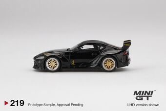 Pandem Toyota GR Supra V1.0 Black | MINI GT Wiki | Fandom