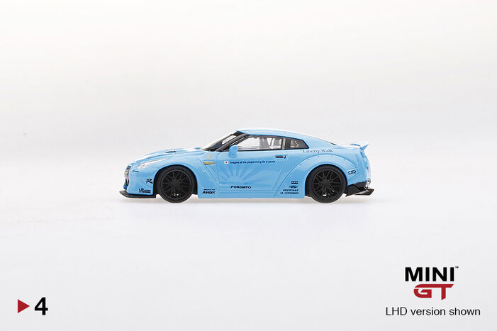 MINIGT LB★WORKS GT-R R35 Candy Blue MINIGT.com – Welcome to the World of 1:64!