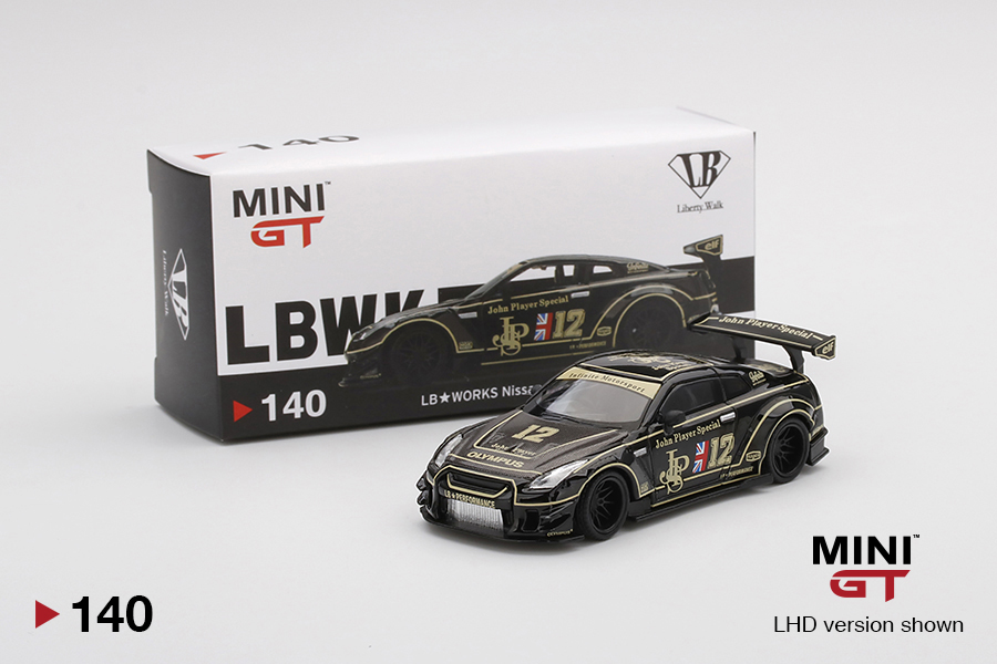 LB☆WORKS Nissan GT-R (R35) JPS Type 2, Rear Wing ver 3 | MINI GT