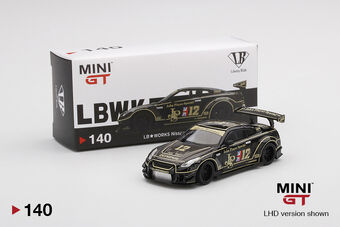 【MiniGT】LB★WORKS Nissan GT-R – JPS 入手困難 1/64スケール MINI GT「LB-Silhouette WORKS GT NISSAN 35GT-RR