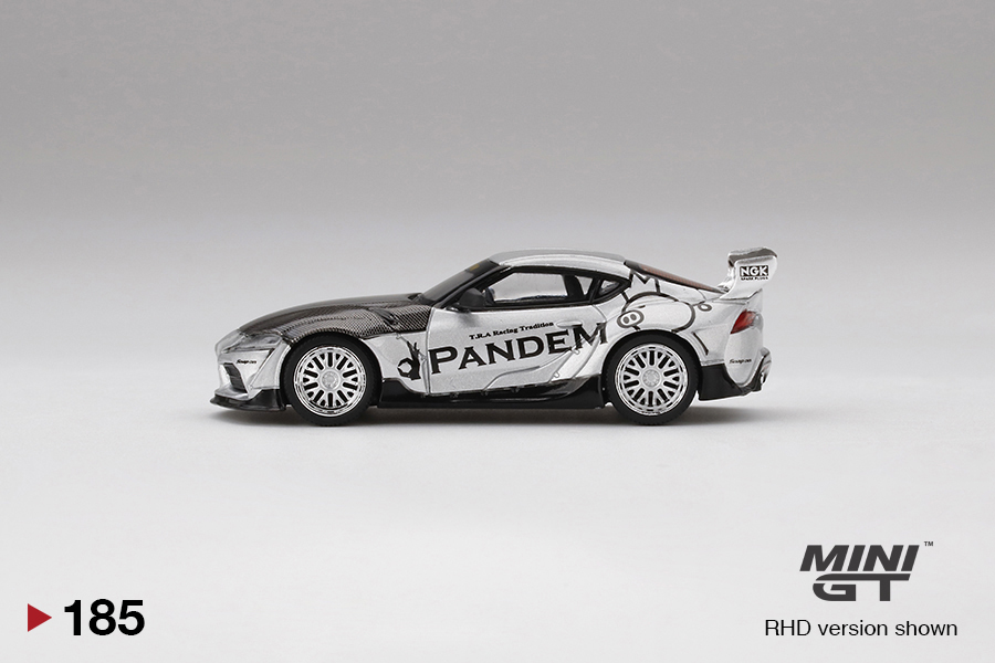 印象のデザイン Pandem Toyota GR Supra V1.0 Silver 185 | MINI GT Wiki | Fandom ミニカー