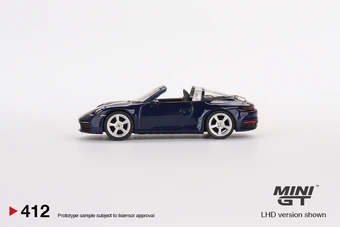 Porsche 911 Targa 4S Gentian Blue Metallic | MINI GT Wiki