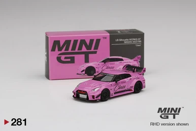 LB☆WORKS Nissan GT-R (R35) Pink Pig Type 2, Rear Wing ver 3