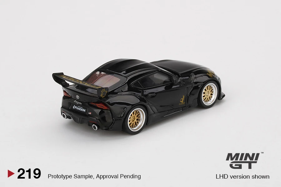 Pandem Toyota GR Supra V1.0 Black | MINI GT Wiki | Fandom