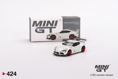 Pandem Toyota GR Supra V1.0 Silver 185 | MINI GT Wiki | Fandom