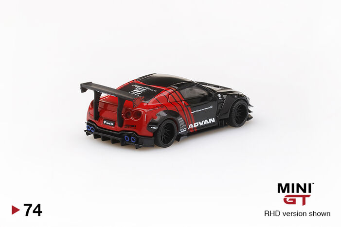 LB☆WORKS Nissan GT-R (R35) ADVAN Type 2, Rear Wing ver 3