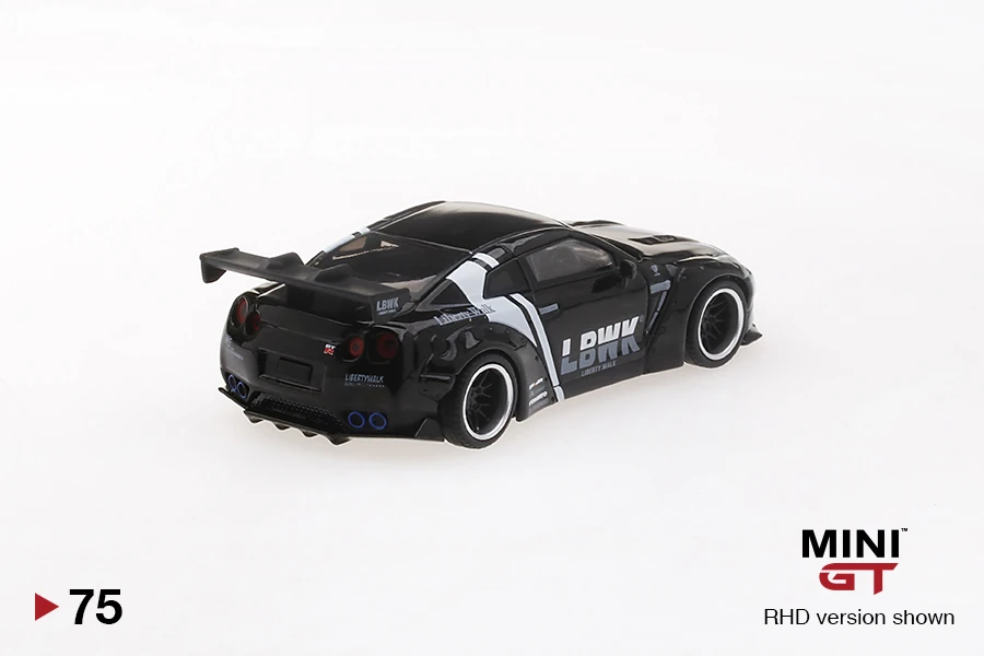 MINI GT LB★Works Nissan GT-R Black #75 MiniGT 1:64 LB Works Nissan GT-R R35 Black #75 | eBay