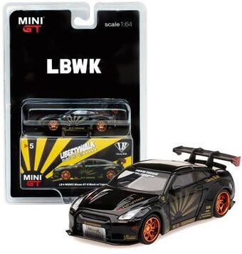Mini GT - LB WORKS Nissan GT-R Martini Racing #133 MGT00133