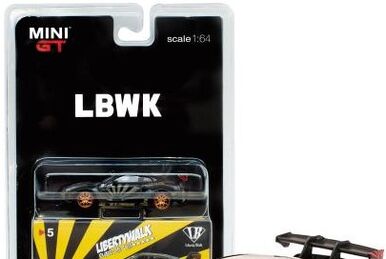 MINI GT LB★WORKS BMW M4 Black W/M Stripe MINI GT LB WORKS BMW M4 Black W/ M Stripe - MINIATURE TOY SHOP