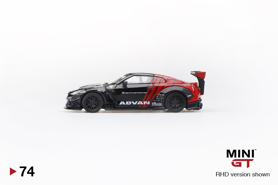LB☆WORKS Nissan GT-R (R35) ADVAN Type 2, Rear Wing ver 3