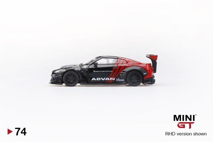 LB☆WORKS Nissan GT-R (R35) ADVAN Type 2, Rear Wing ver 3 | MINI 