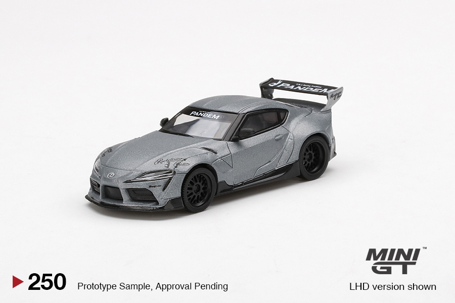 Pandem Toyota GR Supra V1.0 Matte Grey | MINI GT Wiki | Fandom