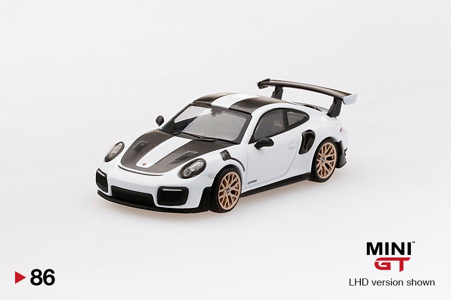ミニカー Porsche 911 GT2 RS Weissach Package Amazon.com: 911 (991.2) GT2 RS Weissach Package White with