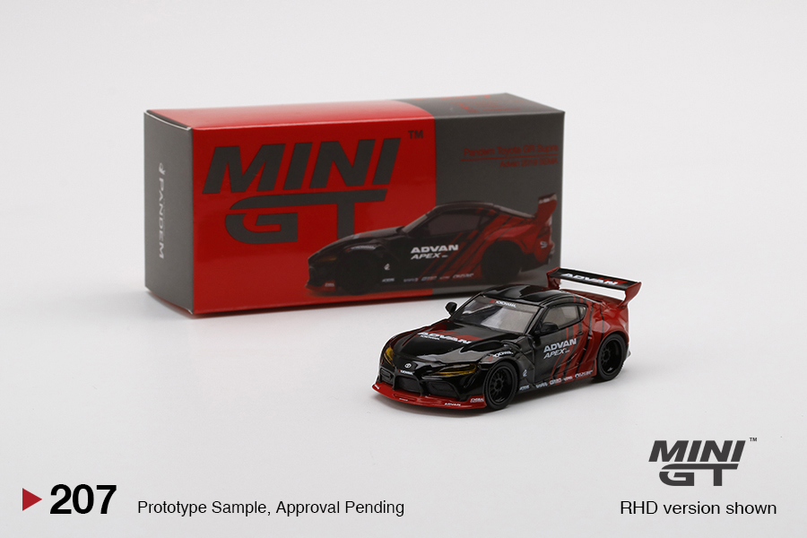 Pandem Toyota GR Supra V1.0 ADVAN SEMA 2019 | MINI GT Wiki