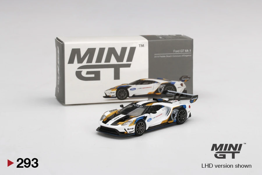 MINI GT　FORD GT MK II　2019 PEBBLE BEACH MINI GT Ford GT Mk II 2019 Pebble Beach Concours d'Elegance / No