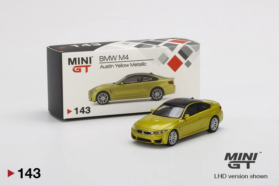 BMW M4 (F82) Austin Yellow Metallic | MINI GT Wiki | Fandom