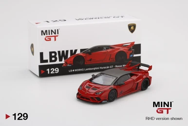 LB☆WORKS Lamborghini Huracán GT White 126 | MINI GT Wiki | Fandom