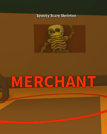 Spooky Scary Skeleton Mining Simulator Wiki Fandom - eerie font roblox