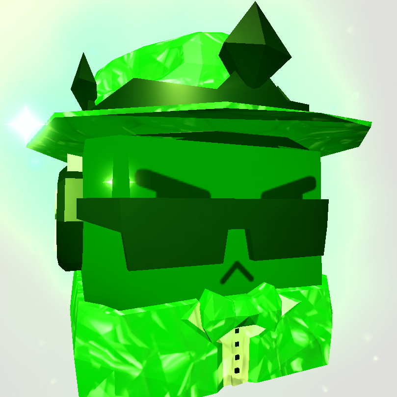 green bubble gum face - Roblox