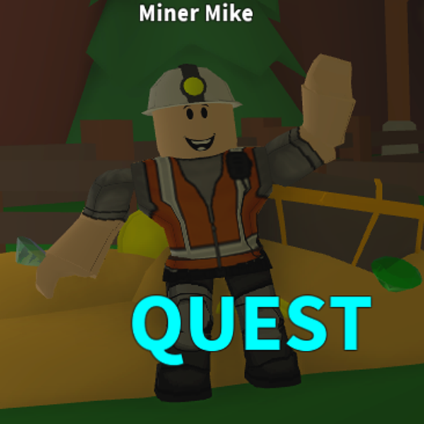Roblox Series 6 Mining Simulator Miner Mike Unused Code Figure NEW