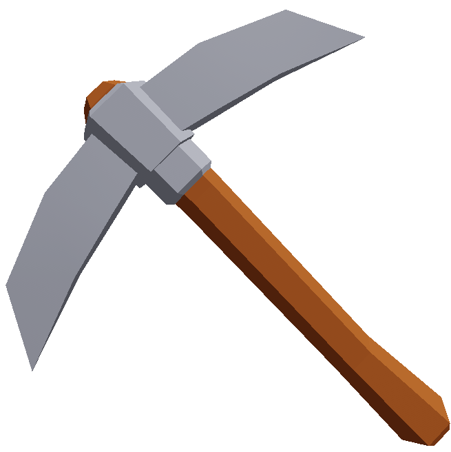 minecraft pickaxe transparent