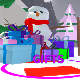 Gift Pile Christmas Mining Simulator Wiki Fandom - roblox mining simulator codes 2018 christmas