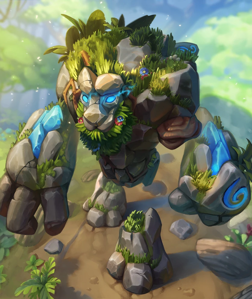 Blue Golem Official Minion Masters Wiki