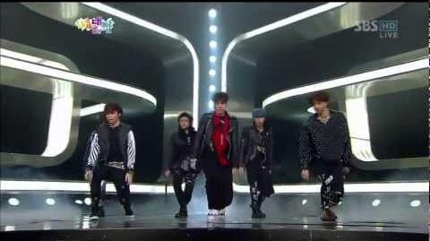 U-know Taemin Eunhyuk Donghae Minho 외 Spectrum @SBS gayodaejun 20121229