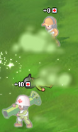 If both allies and enemies are too close to the AOE of the Healing Grenade, both parties will be healed.