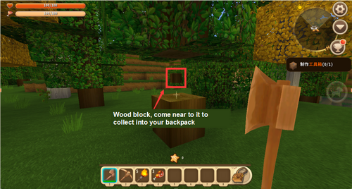 Collect Wood Successfully