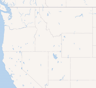 Pioneer League Teams Map map image
