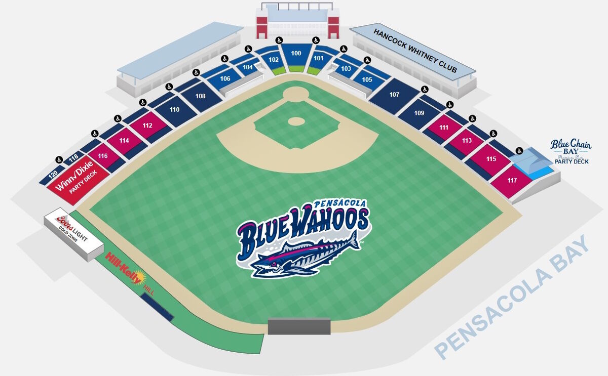 Blue Wahoos Stadium, Pensacola, Fla.