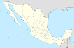 Mexican League Teams Map map image