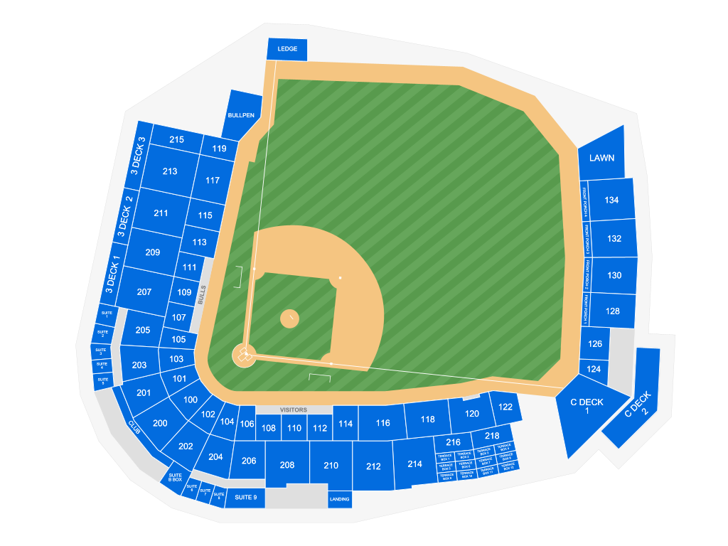 Durham Bulls Athletic Park Minor League Baseball Wiki Fandom