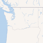 Northwest League Teams Map map image