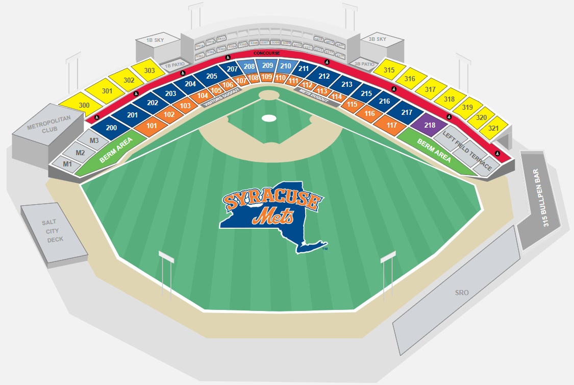 MLB Ballpark Seating Charts, Ballparks of Baseball