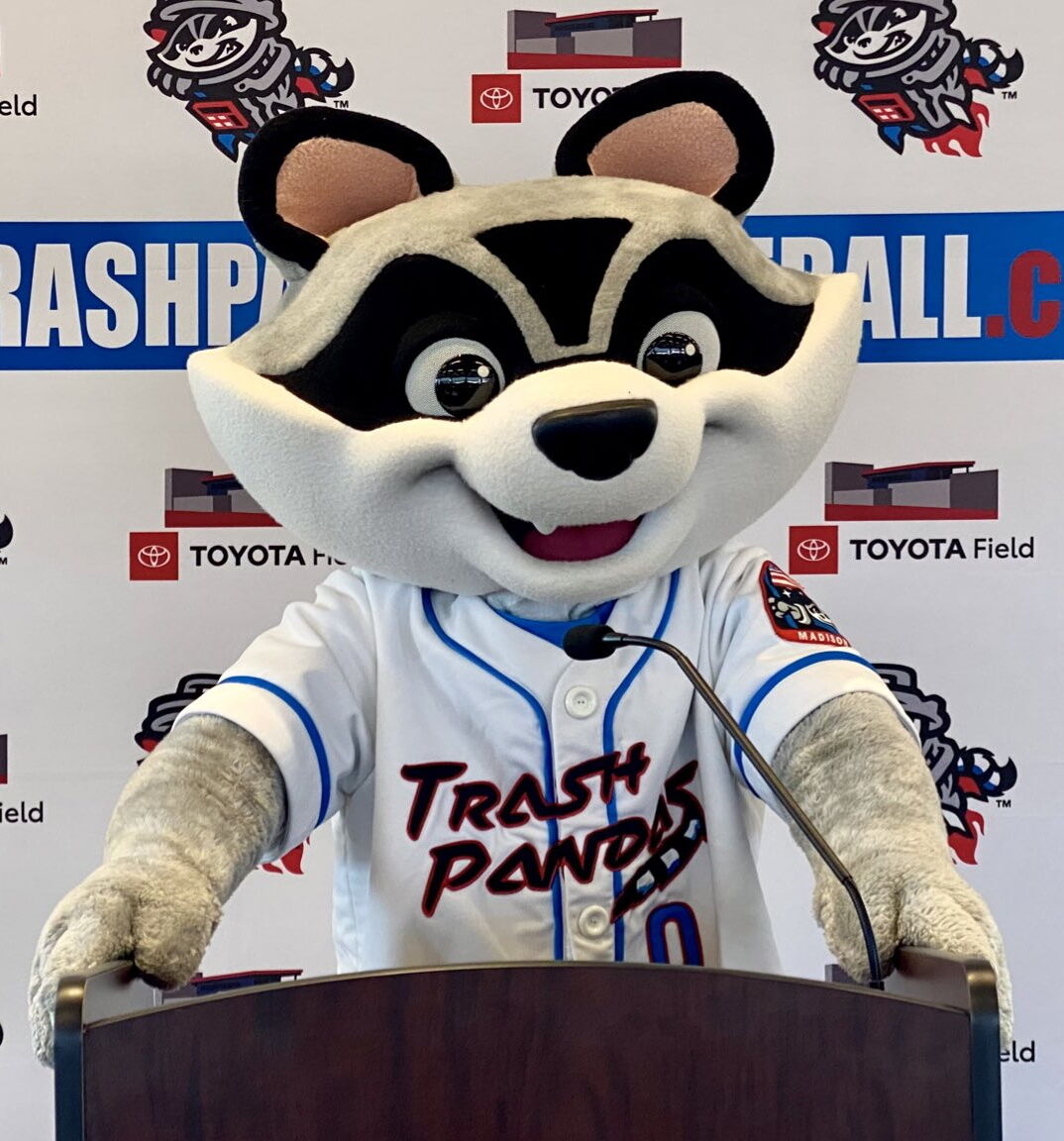 Who is Sprocket? Get to know the Rocket City Trash Pandas team mascot