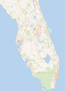 Florida State League Teams Map map image