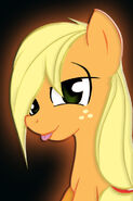 Applejack howdy there iphone4 by jbutler1983-d48mmgl