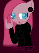 pinkie como skrillex